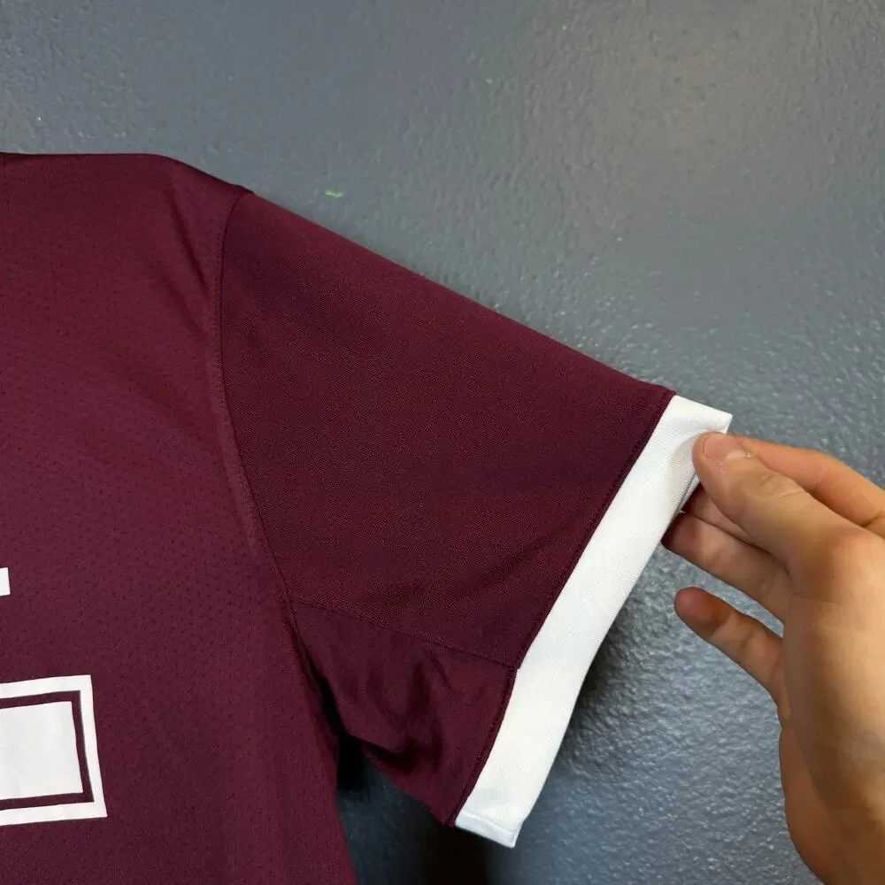 Nike M women’s burgundy Softball s/d Iniguez #35 jersey t-shirt NWT